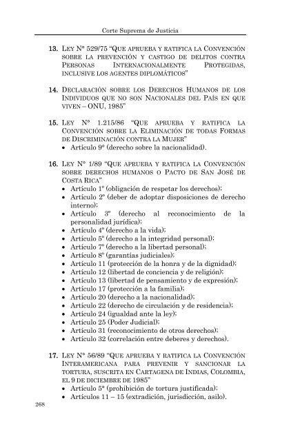 BENEFICIARIOS DE LAS 100 REGLAS DE BRASILIA - Poder Judicial