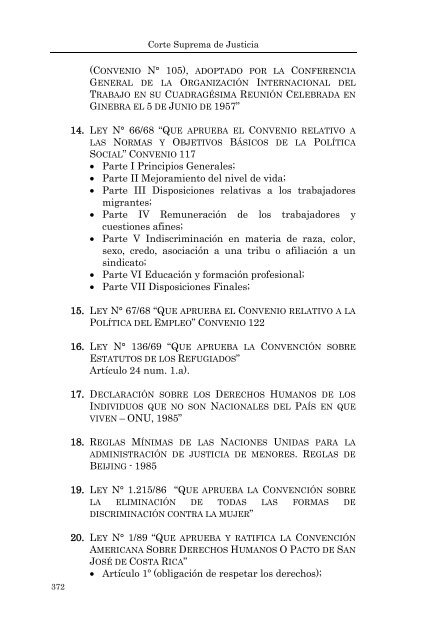 BENEFICIARIOS DE LAS 100 REGLAS DE BRASILIA - Poder Judicial