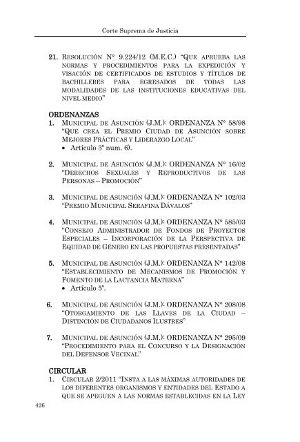 BENEFICIARIOS DE LAS 100 REGLAS DE BRASILIA - Poder Judicial