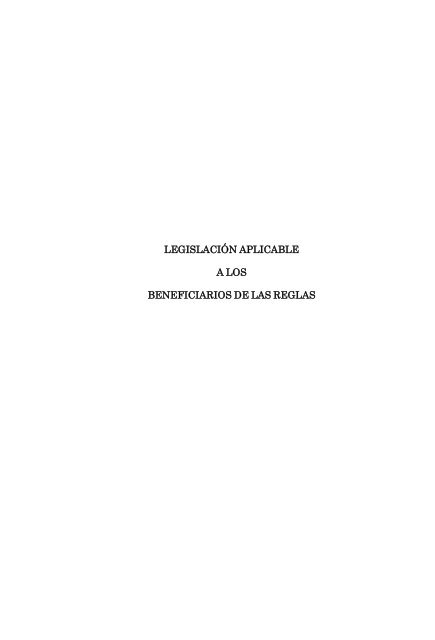 BENEFICIARIOS DE LAS 100 REGLAS DE BRASILIA - Poder Judicial