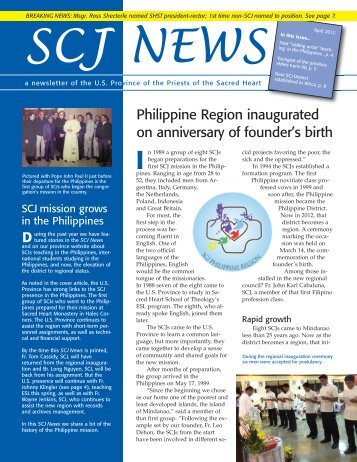 Philippine Region inaugurated on anniversary of founder's birth D