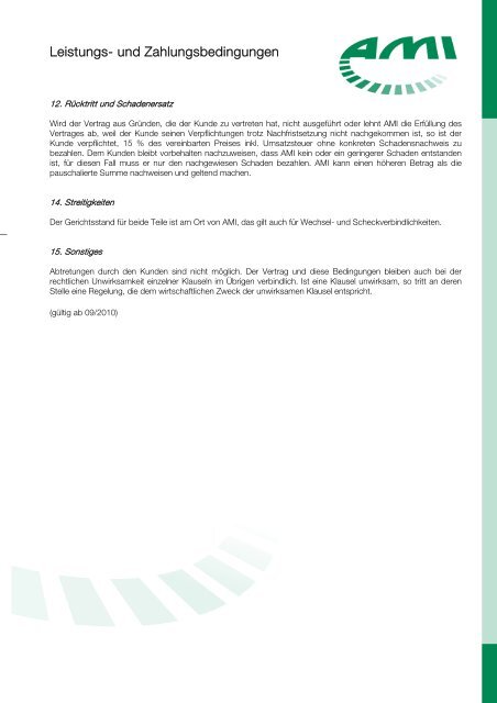 Leistungs- und Zahlungsbedingungen (pdf, 89 KB) - AMI FÃ¶rder