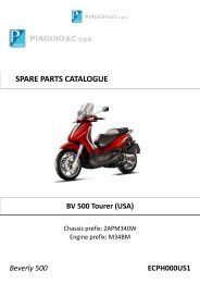 dispositivo interruttore destro per aprilia atlantic 500-scarabeo 500 per u.s.a