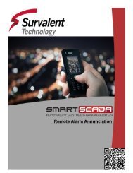 Read More About Remote Alarm Annunciation - Survalent Technology