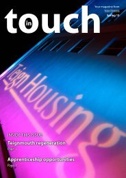 In Touch Spring 2013 - Teign Housing