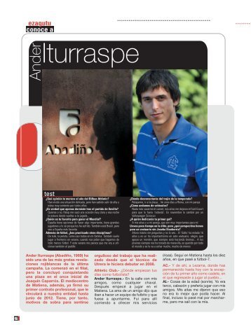 1. Conoce a Iturraspe - Athletic Club