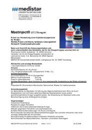 Mastinject 277,778 mg-ml - MEDISTAR Arzneimittelvertrieb GmbH