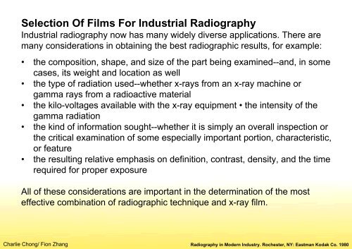 Understanding Neutron Radiography Reading V-Kodak Part 2 of 3