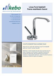 Fauna washbasin faucet_EN - Kebo