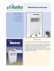 Alberello Nuovo Aircooler - Kebo