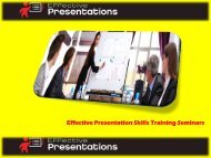 Effective Presentation Skills Training Seminars