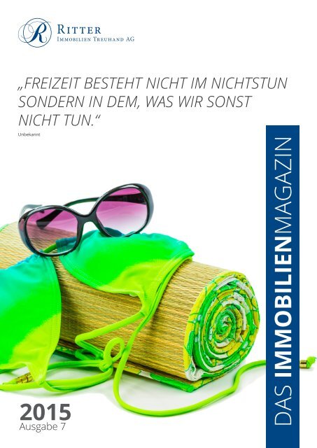 Das Immobilienmagazin - Ausgabe 7.2015