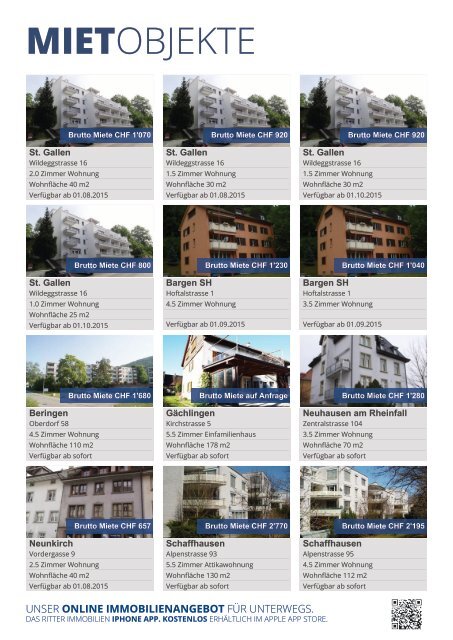 Das Immobilienmagazin - Ausgabe 7.2015