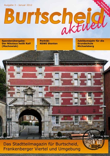 Das Stadtteilmagazin für Burtscheid, Frankenberger Viertel und Umgebung