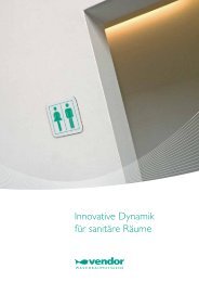 Innovative Dynamik für sanitäre Räume