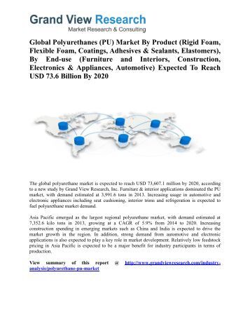 Kitchen Appliances Market Forecast Report to 2022: Grand View Research, Inc. Kitchen Appliances Market Forecast Report to 2022: Grand View Research, Inc.