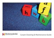 Carpet Cleaning & Maintenance Guide - Heckmondwike