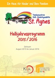 Halbjahresprogramm 2015 / 2016
