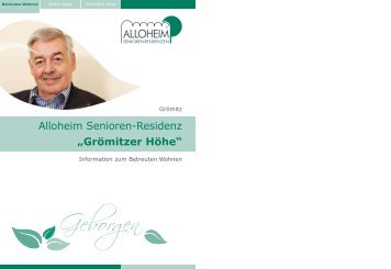 Grömitzer Höhe - Alloheim Senioren-Residenzen GmbH