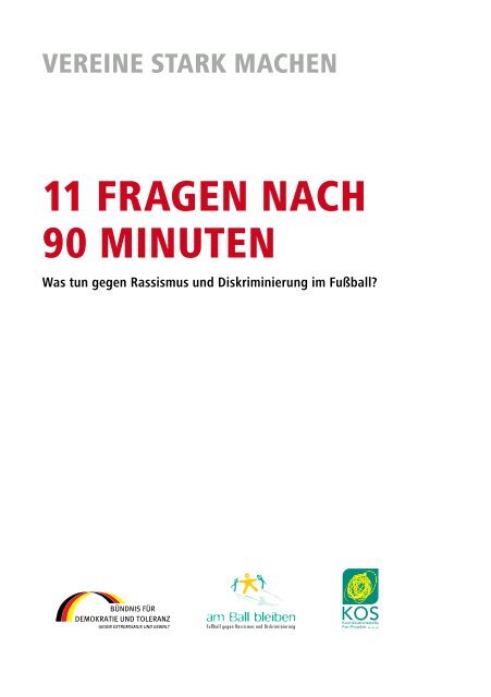 11 FRAGEN NACH 90 MINUTEN - WABE