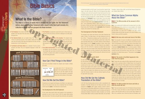 What Is the Bible? - Saint Mary's Press