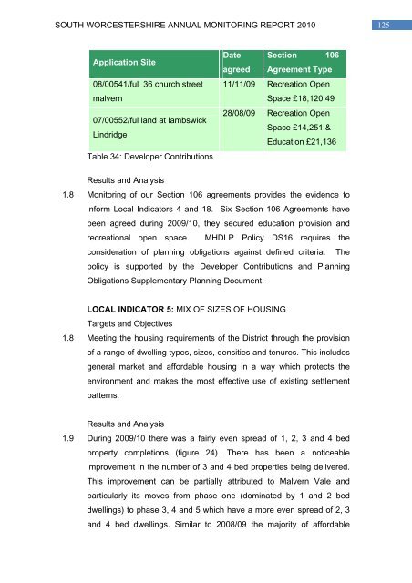 Dec 2010 - South Worcestershire Development Plan