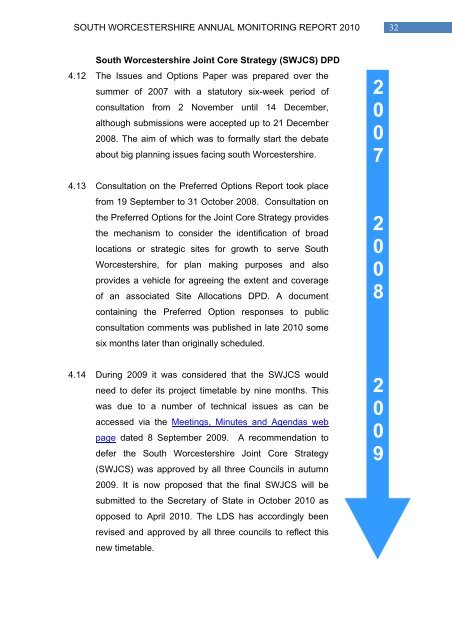 Dec 2010 - South Worcestershire Development Plan