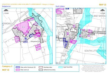 Map 32: Sedgeberrow & South Littleton - South Worcestershire ...