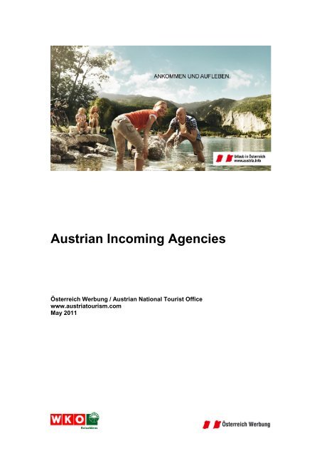 Austrian Incoming Agencies - Austrian National Tourist Office
