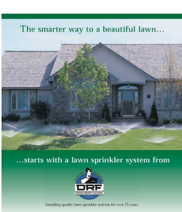 DRF Irrigation Lawn Sprinker System Installation and Service