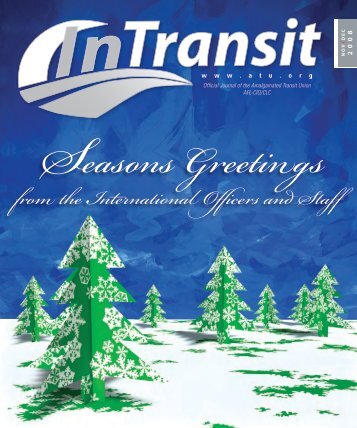 from the International Officers and Staff - Amalgamated Transit Union