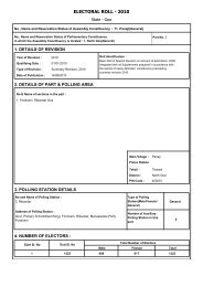 ELECTORAL ROLL - 2010 - Ribandar.com