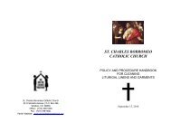 Altar and Rosary Society Laundering Liturgical Linens handbook