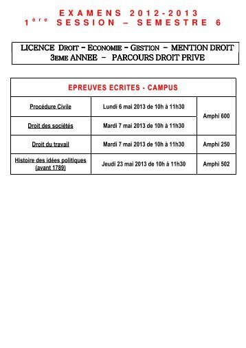 Licence 3 DEG mention droit parcours droit privÃ© [PDF - 50 Ko ]