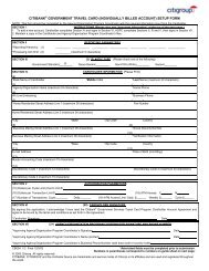 Government Travel Card (Individually Billed Account) Setup ... - NOAA