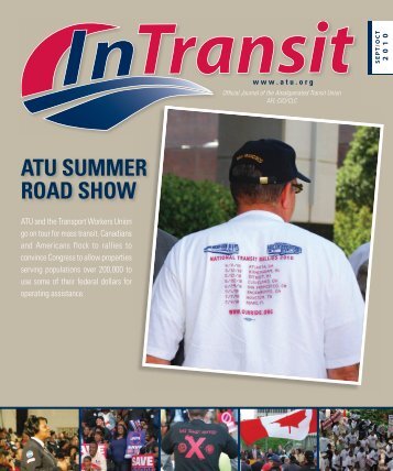 atu summer road sHow - Amalgamated Transit Union
