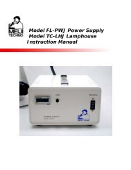FL-PWJ_Manual - Meiji Techno