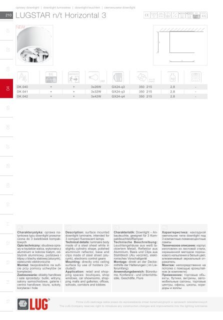 04 Oprawy downlight - LUG