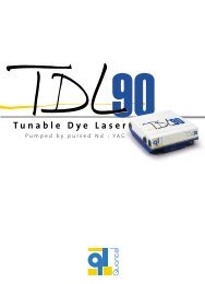 TDL90 Tunable Dye Laser