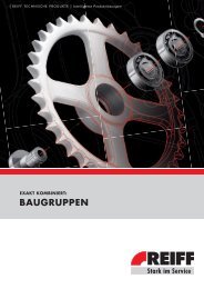 Baugruppen. Passgenau. Immer wieder. REIFF. - Roller Belgium