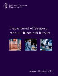 Department of Surgery Annual Research Report