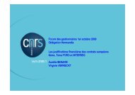 Cellule contrats europÃ©ens - DÃ©lÃ©gation Normandie - CNRS