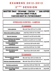 Master 1 droit de l'environnement [PDF - 56 Ko ]