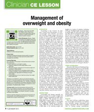 Management of overweight and obesity - Partners in Healthcare ...