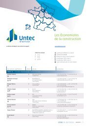 Annuaire Régional - UNTEC