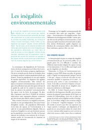 Inégalités environnementales