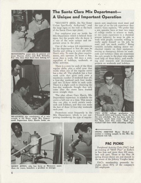 Memorex Intercom Newsletter 1969 June - the Information ...