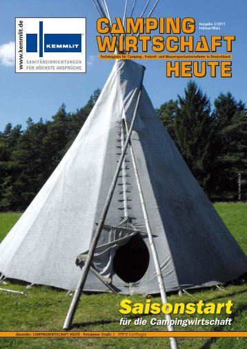 77 39 97 000 E Mail info mobil heime.de - Campingwirtschaft Heute