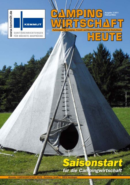 77 39 97 000 E Mail info mobil heime.de - Campingwirtschaft Heute