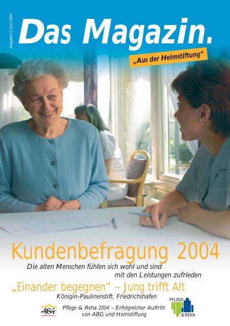 Das Magazin 1/2004 - Evangelische Heimstiftung